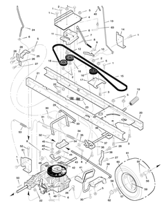 Part Location Diagram of 165X128 Murray DISCONTINUED